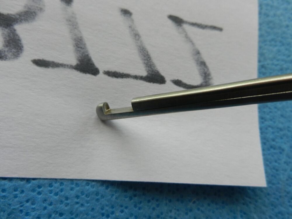 D3772 Storz Surgical 90 Degree 4in 3mm Size 0 Rongeur N1950 - Image 3