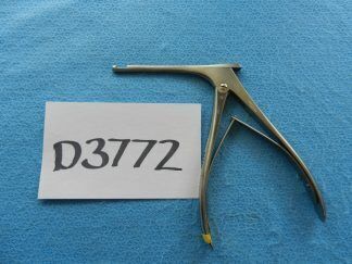 D3772 Storz Surgical 90 Degree 4in 3mm Size 0 Rongeur N1950