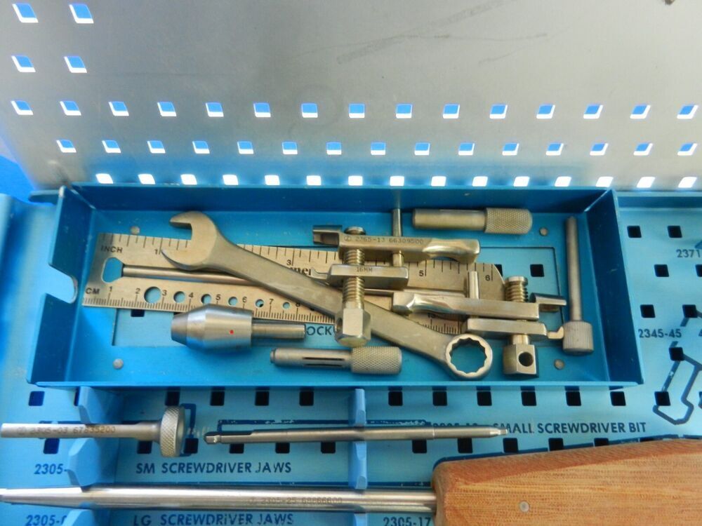 F57 Zimmer ECT Fracture Management Basic Instrument Set 2600-11 - Image 3