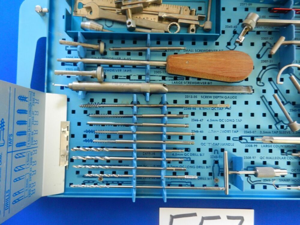 F57 Zimmer ECT Fracture Management Basic Instrument Set 2600-11 - Image 4