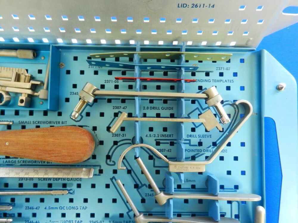 F57 Zimmer ECT Fracture Management Basic Instrument Set 2600-11 - Image 5
