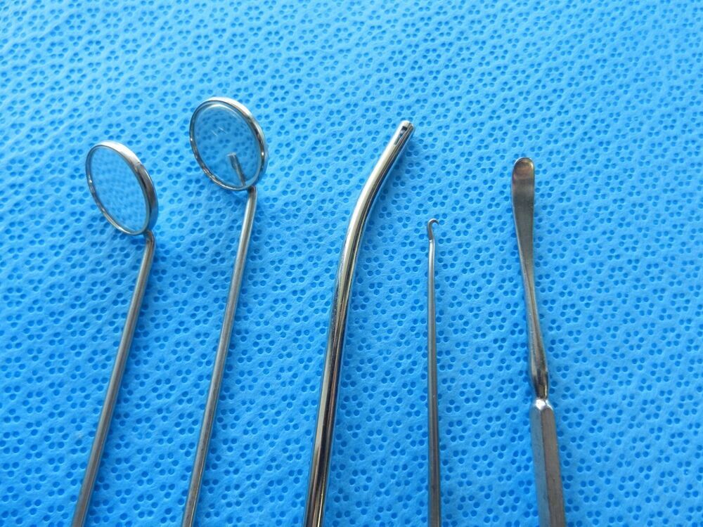 D4144 V. Mueller Pilling Storz Surgical ENT Instruments Lot Of 5 - Image 3