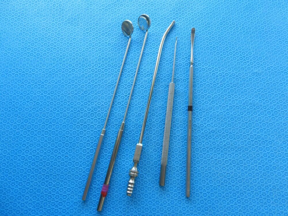 D4144 V. Mueller Pilling Storz Surgical ENT Instruments Lot Of 5 - Image 4