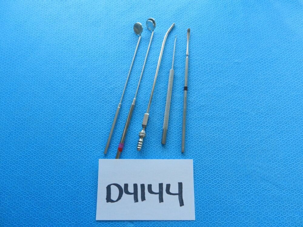 D4144 V. Mueller Pilling Storz Surgical ENT Instruments Lot Of 5