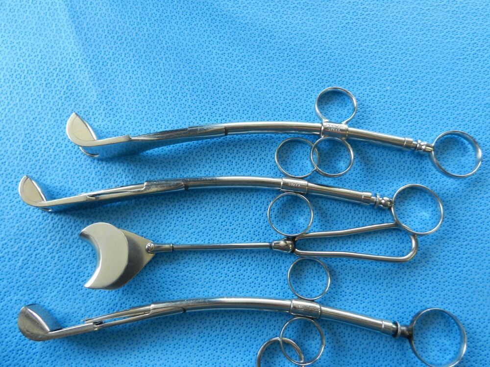 D4183 Jarit Grieshaber Surgical ENT Instruments Lot Of 5 - Image 3