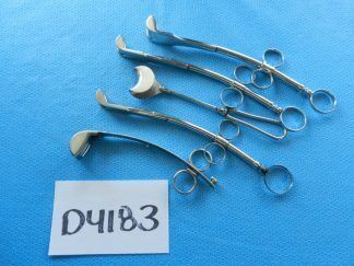 D4183 Jarit Grieshaber Surgical ENT Instruments Lot Of 5