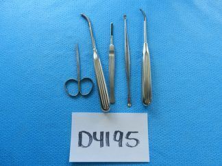 D4195 Storz Codman Surgical ENT Instruments Lot Of 5