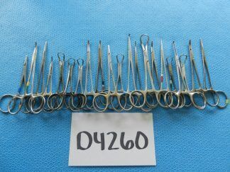 D4260 Codman Weck Sklar Surgical Forceps Lot Of 21