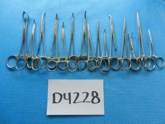 D4228 Codman Pilling V. Mueller Surgical Forceps Lot Of 15