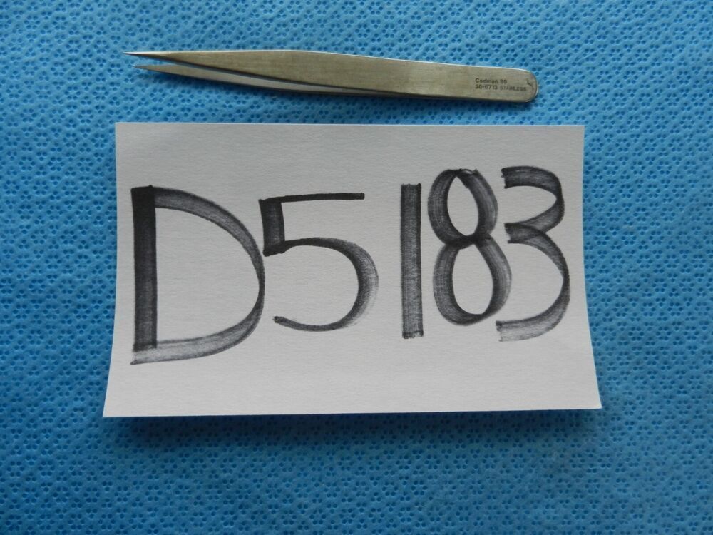 D5183 Codman Dressing Forceps 11.5cm 30-6713