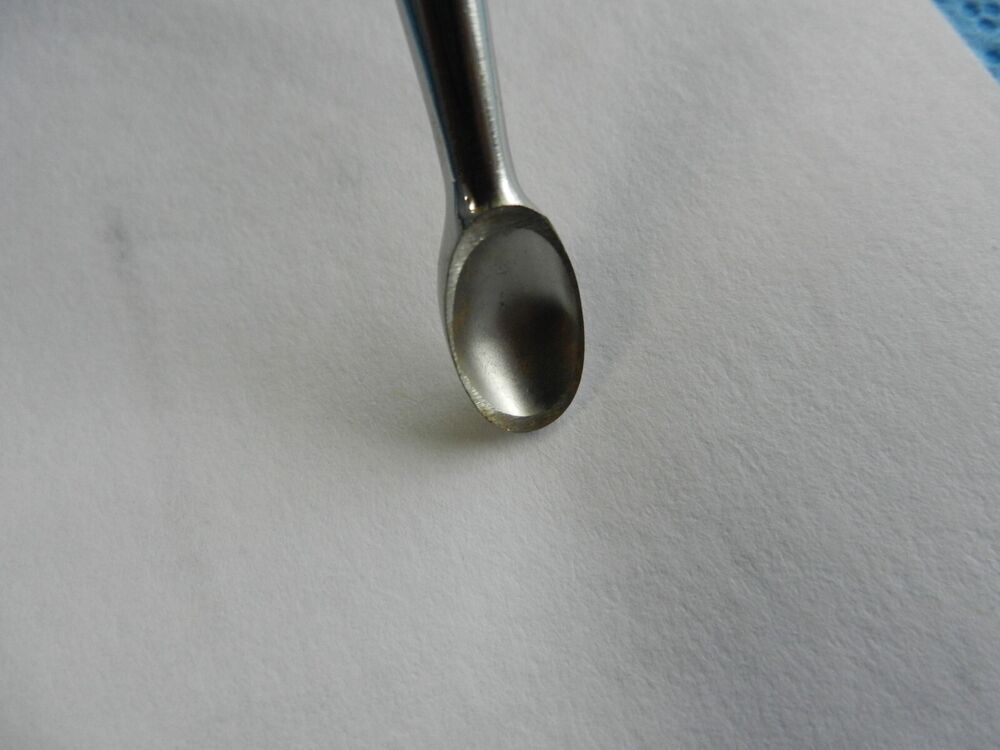 D5643 Zimmer Heavy Duty Orthopedic Straight Curette Size 6 28cm - Image 3