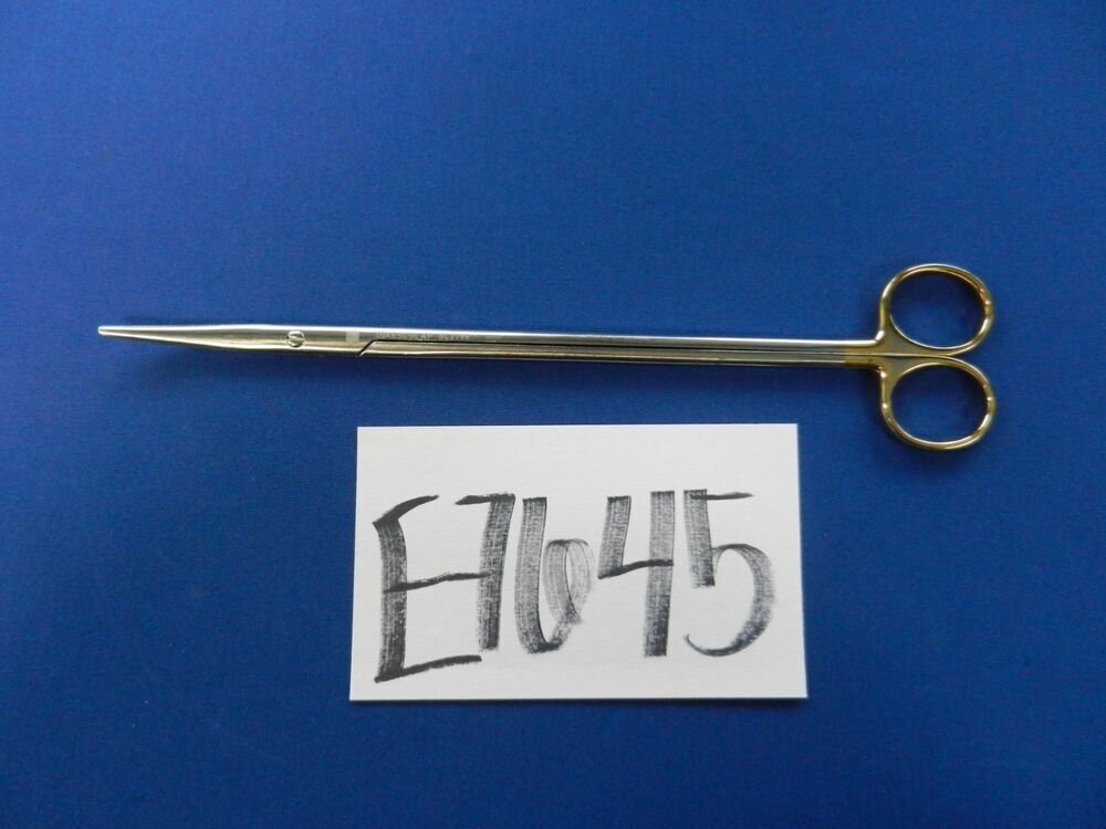 Aesculap BC279R Nelson Metzenbaum Blunt Durotip Curved Scissors 10.25" Length