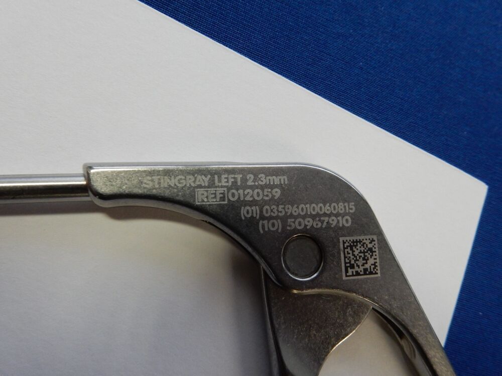 Acufex 012059 Stingray Left 2.3mm Punch Forceps - Image 3