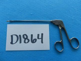 D1864 Acufex Surgical 20 Degree Serrated Left Rotary Scissors 010816