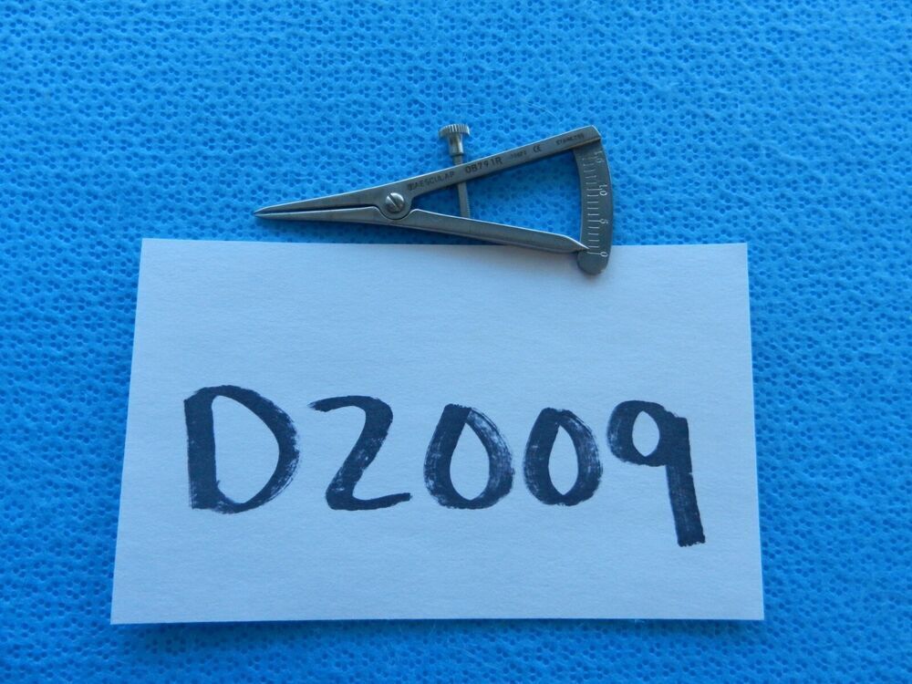 D2009 Aesculap Surgical Castroviejo Caliper OB791R