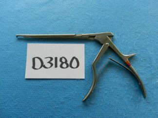 D3180 Zimmer Surgical 3mm 90 Degree Down 8in Rongeur 2306-16