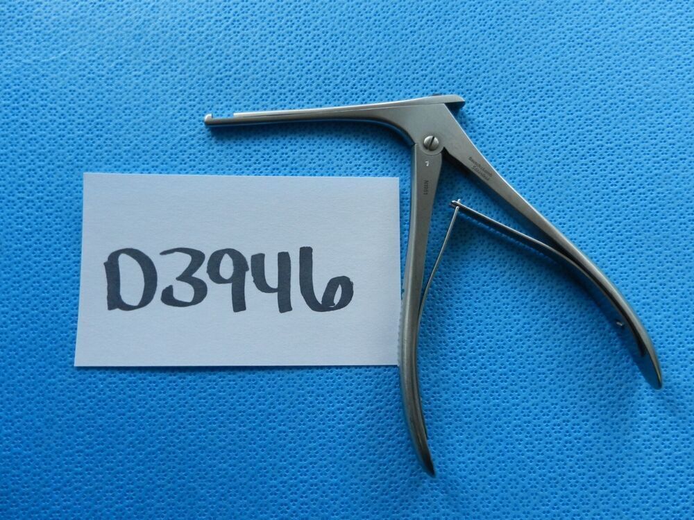 D3946 Storz Surgical 4in 90 Degree 4mm Rongeur N1951