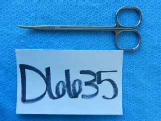 D6635 Aesculap Metzenbaum Delicate Curved Surgical Scissors 14.5cm BC023R