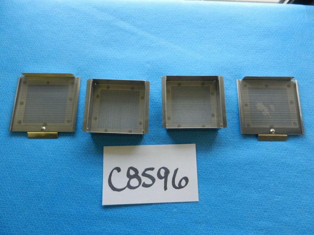 Codman V. Mueller Surgical 3-1/2in X 3-1/2in Cases Lot Of 2