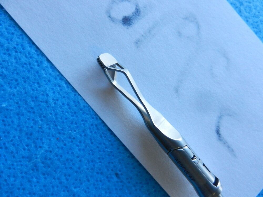 Aesculap Surgical Laparoscopic 10mm 48cm Babcock Grasping Forceps Insert PO741R - Image 3