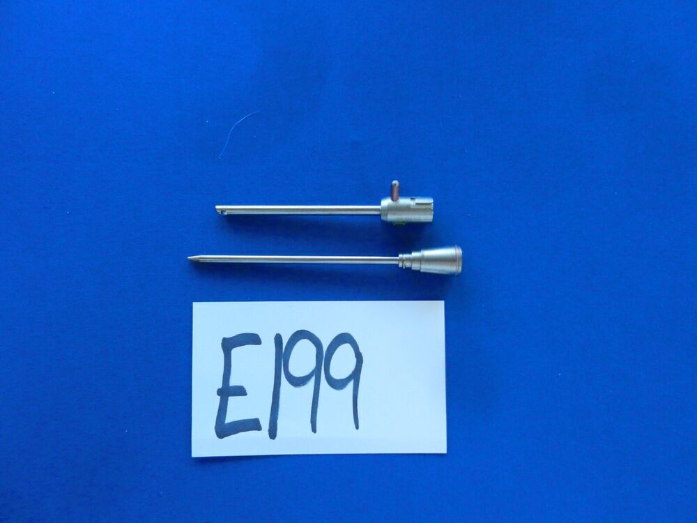 E199 Stryker 275-722-300 4.5mm Cutter Cannula w/ Trocar 275-722-200