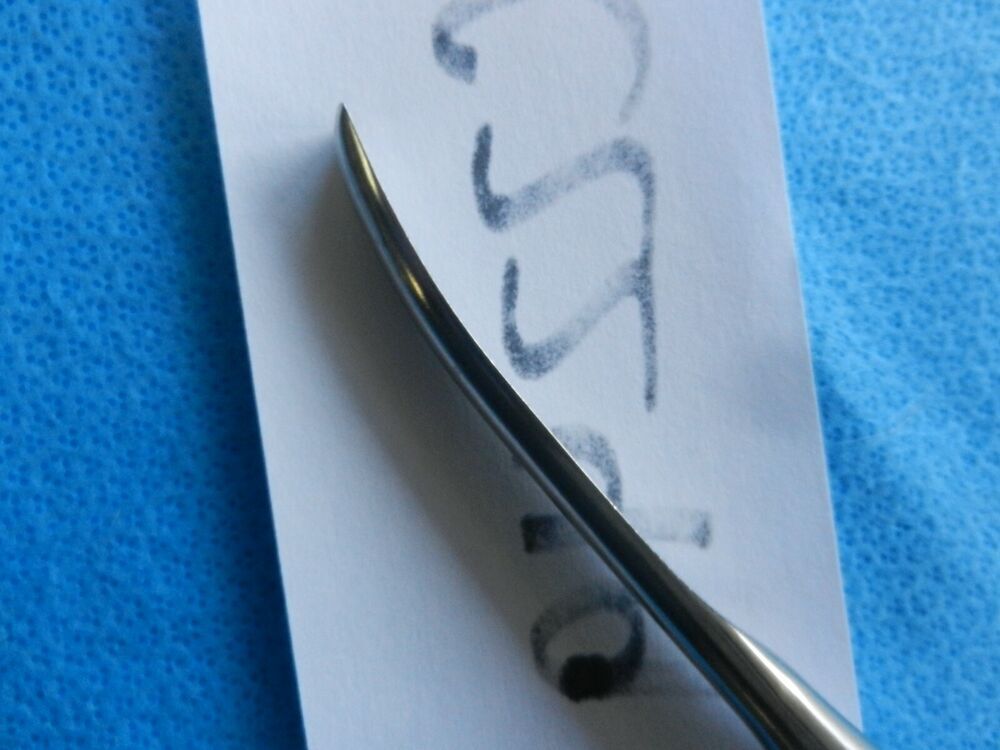 Zimmer Surgical Orthopedic 3/8in Curved Gouge 2890 - Image 3