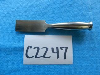 W. Lorenz Surgical Orthopedic 30mm Curved Smith Peterson Osteotome 28-0235