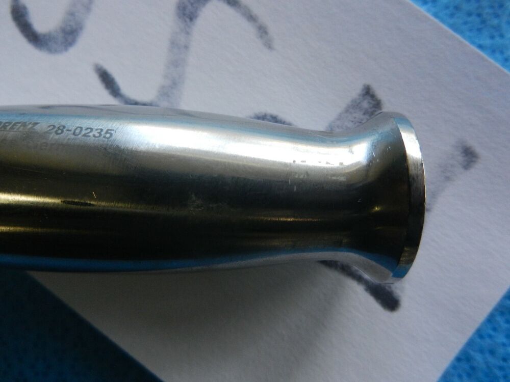 W. Lorenz Surgical Orthopedic 30mm Curved Smith Peterson Osteotome 28-0235 - Image 5