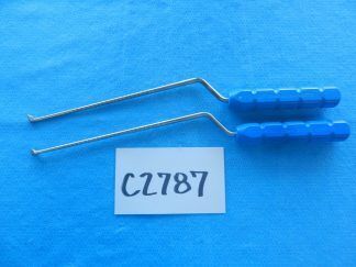 Zimmer Surgical Orthopedic Traxis Left & Right Down Biting Curette Set