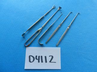 D4112 Weck Miltex Codman Surgical Retractors Lot Of 5