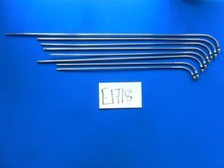 E1718 Pilling Bronchoscopic Aspiration Suction Tubes Lot of 9 36cm-60cm