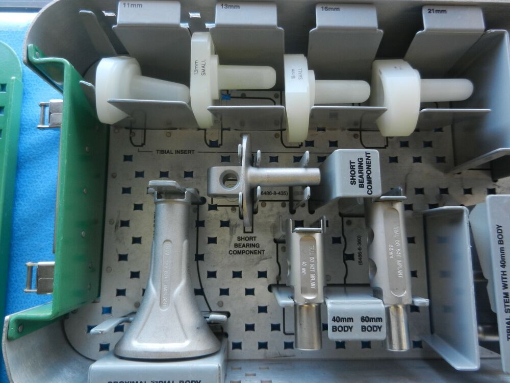 Stryker Surgical Orthopedic Modular Proximal Tibial Instruments W/ Case - Image 5