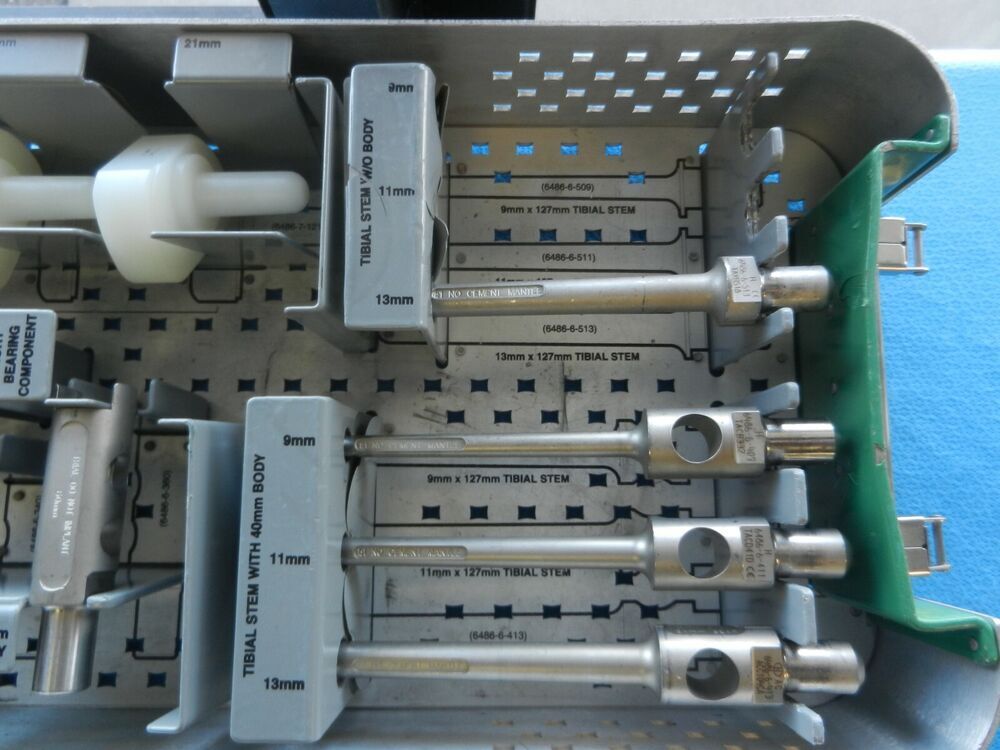 Stryker Surgical Orthopedic Modular Proximal Tibial Instruments W/ Case - Image 6