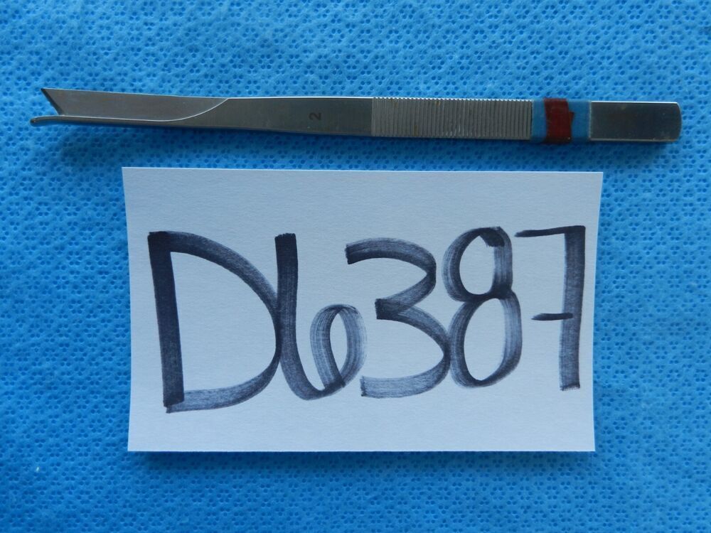 D6387 Stryker Schwenzer ENT Surgical Curved Left Osteotome 17cm 01-19102
