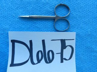 D6675 Katena Straight Opthalmic Pointed Tip Scissors 10cm K4-7440