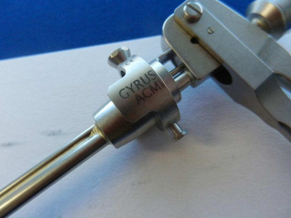 E4682 Gyrus ACMI E8217 Elite Stone Crushing Forceps without Obturator - Image 5