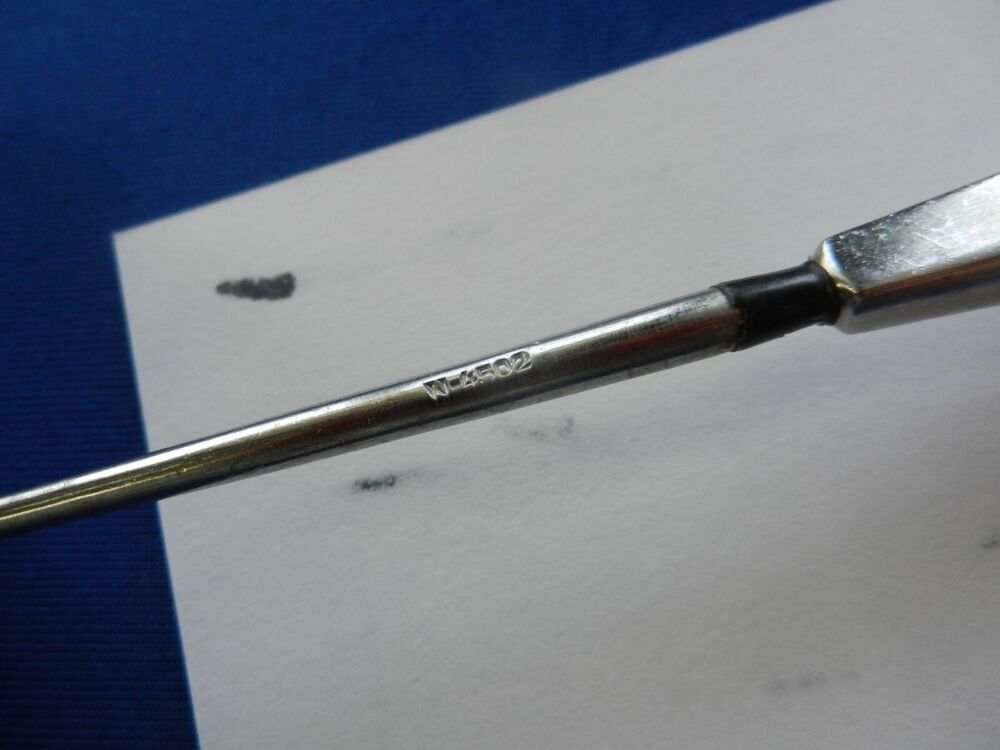 E4833 Storz N4502 Straight 7mmx25mm Diamond Surface Rasp 18.9cm Overall Length - Image 5