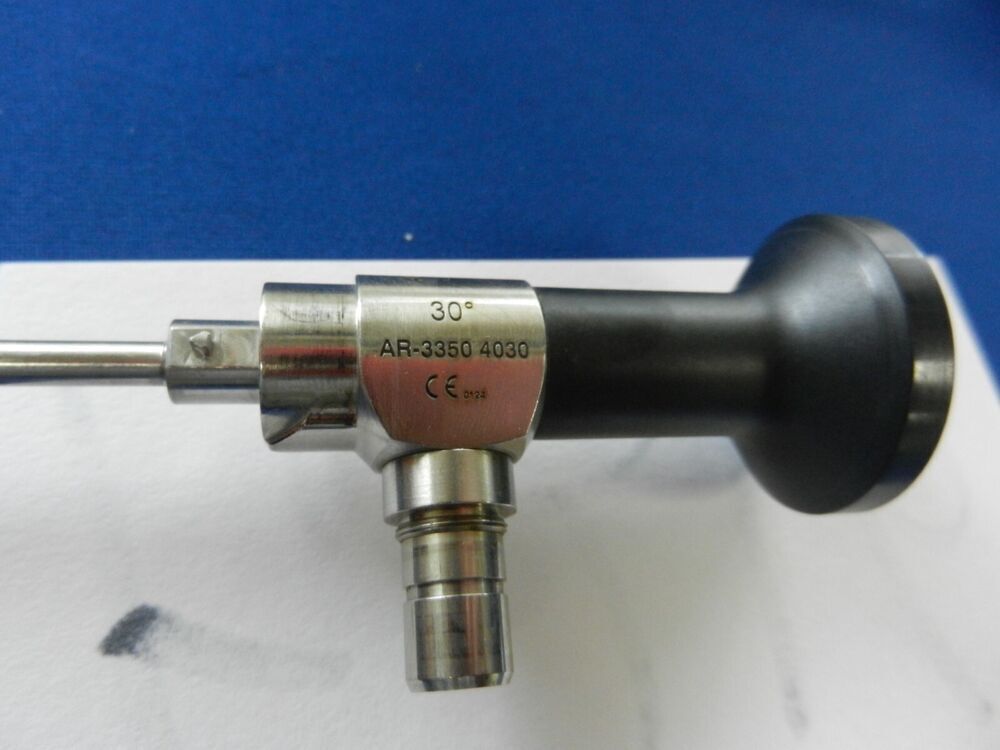 F216 Arthrex AR-3350-4030 4.0mm 30° HD Arthroscope w/ Camera Head & Extras - Image 4