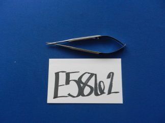 E5862 ASSI SAS-15RV Vannas Straight 8.0mm Pattern Scissors