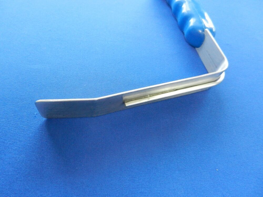 F222 Heyer-Schulte Fiber Optic Mammary Retractor 15cm length x 25mm width - Image 5