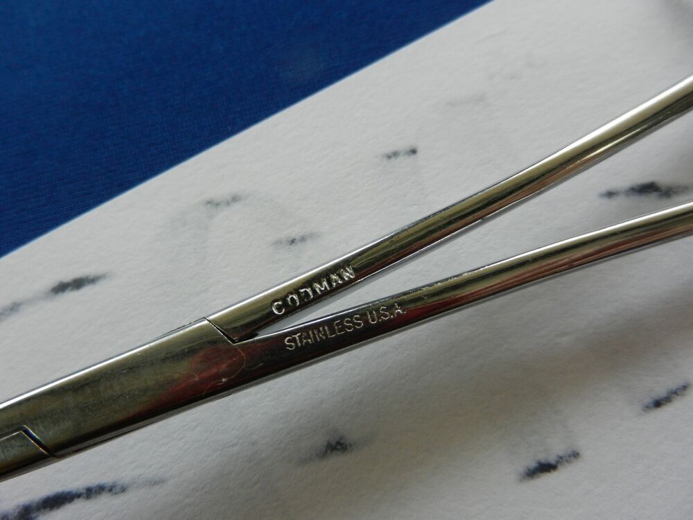 E6114 Codman 333-4160 Dandy Hemostatic Forceps 14cm Overall Length - Image 5