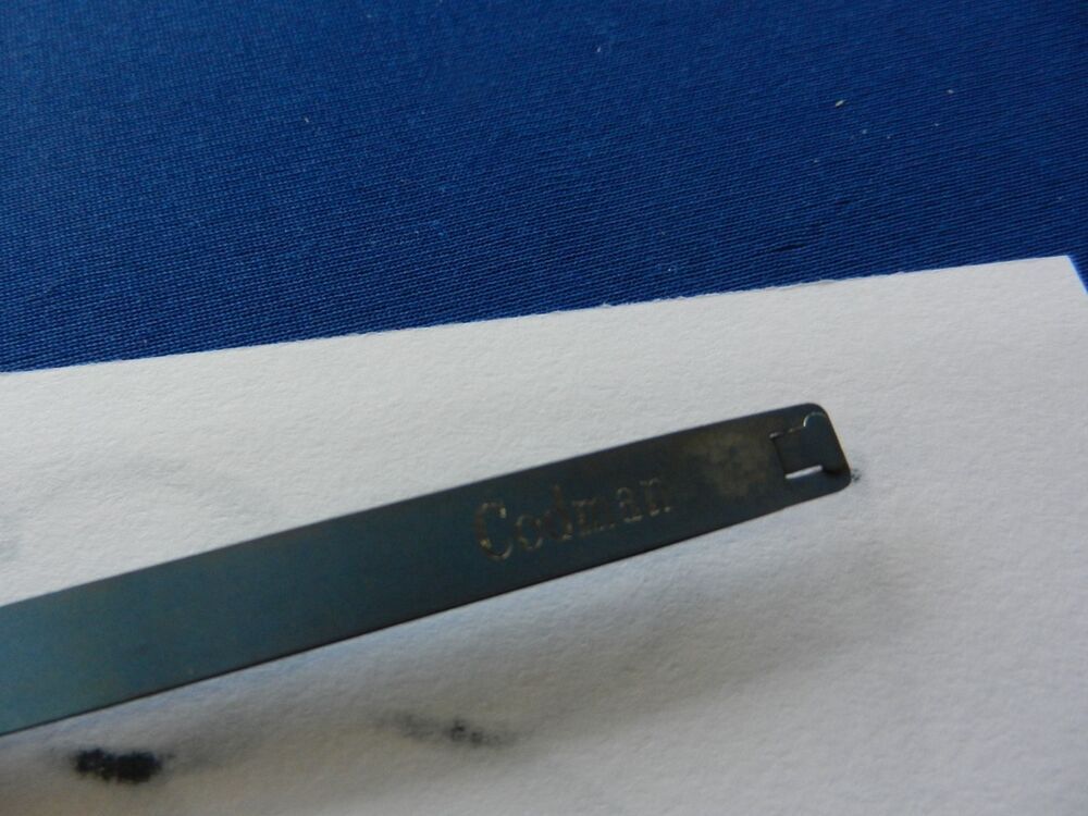 E6331 Codman 800-1592 Straight Bayonet Forceps - Image 5