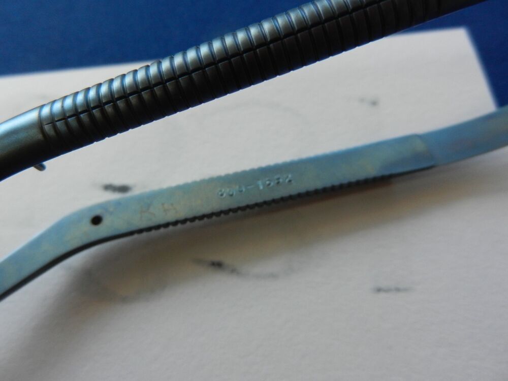E6331 Codman 800-1592 Straight Bayonet Forceps - Image 6