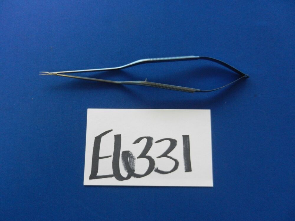 E6331 Codman 800-1592 Straight Bayonet Forceps