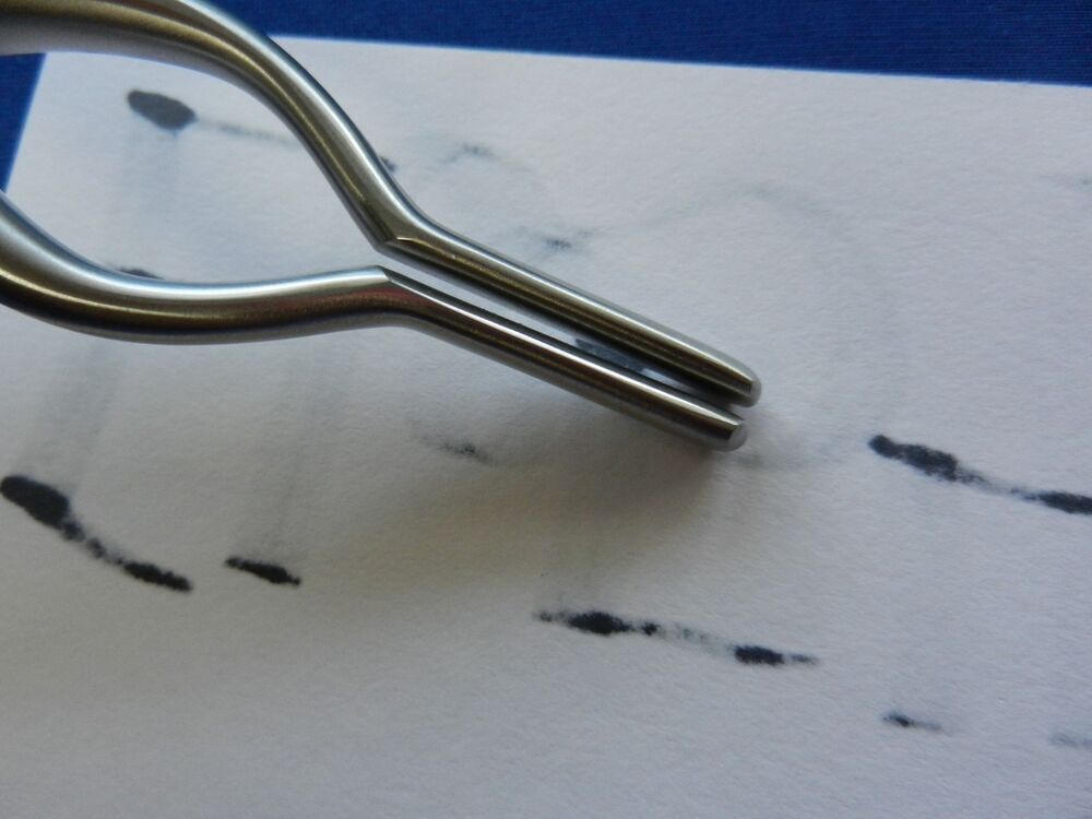 E6545 Xomed 3711029 Walsham ENT Straightening Forceps 23.5cm Length - Image 3