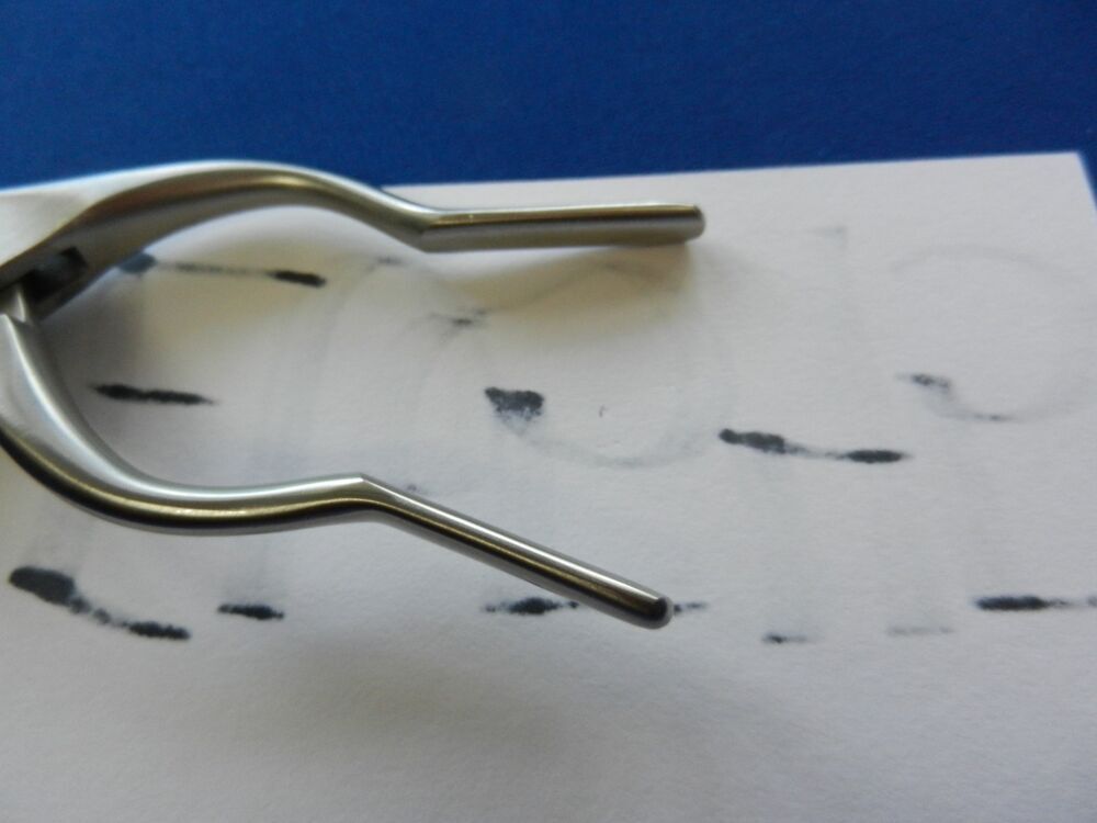 E6545 Xomed 3711029 Walsham ENT Straightening Forceps 23.5cm Length - Image 4