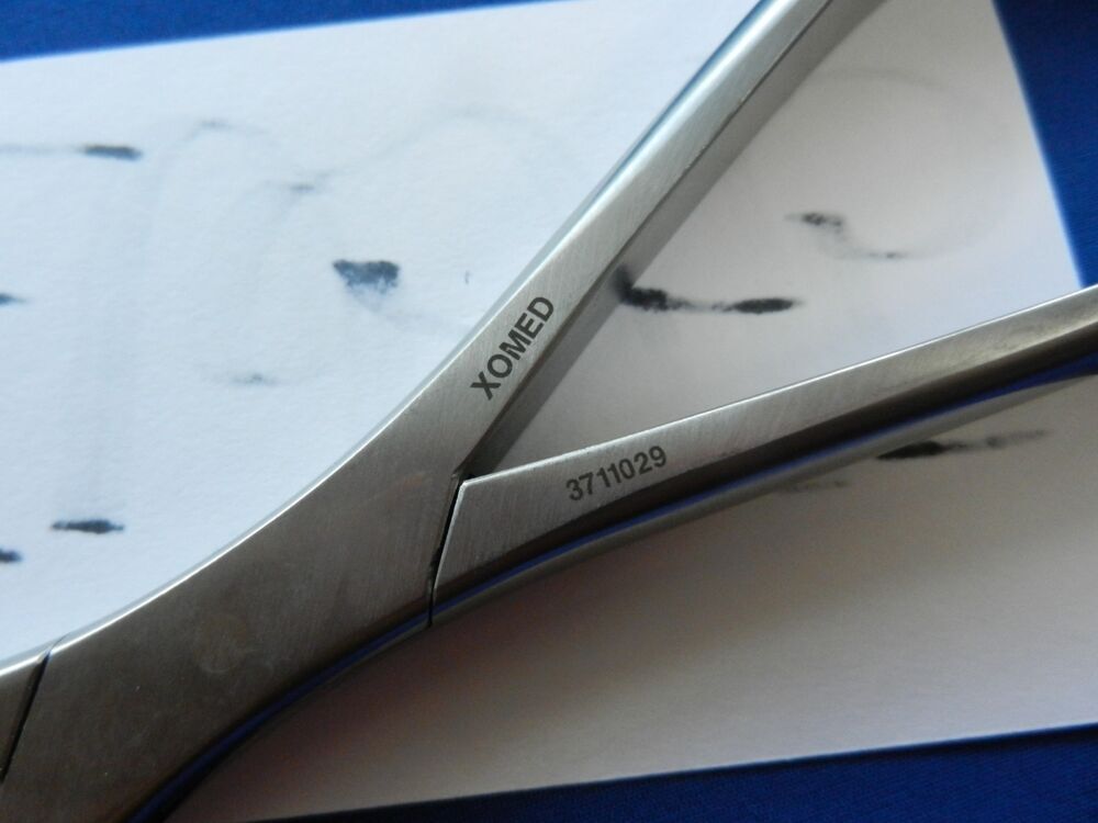 E6545 Xomed 3711029 Walsham ENT Straightening Forceps 23.5cm Length - Image 5