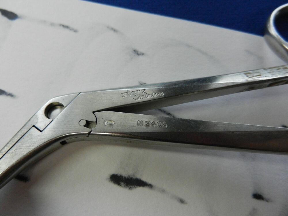 E6595 Storz N2404 Watson Williams Nasal Polyp No. 1 (6.0x8.0mm) Forceps 18cm - Image 5