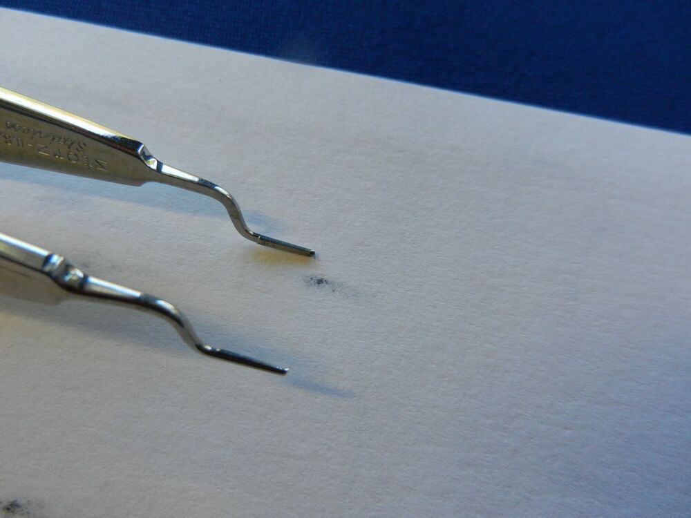 Storz E1785 Castroviejo Bayonet Forceps 10.6cm Overall Length - Image 3
