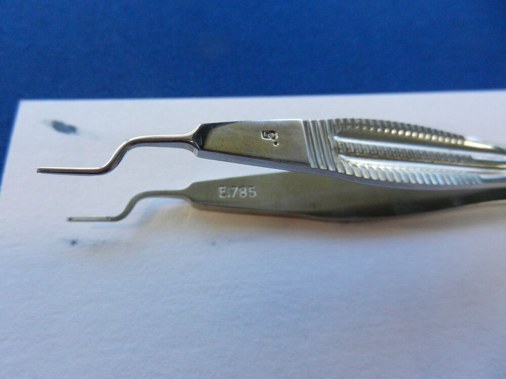 Storz E1785 Castroviejo Bayonet Forceps 10.6cm Overall Length - Image 5